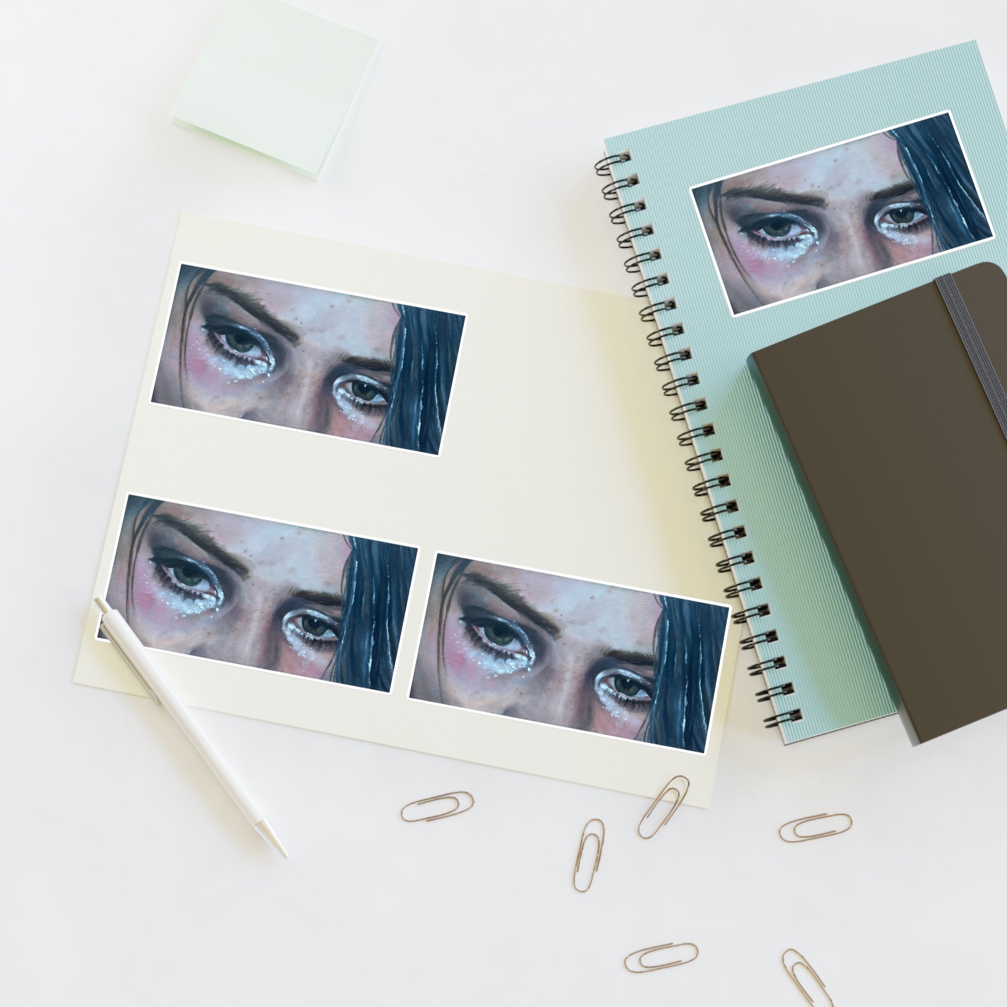 "Eyeshadow" Sticker Sheet