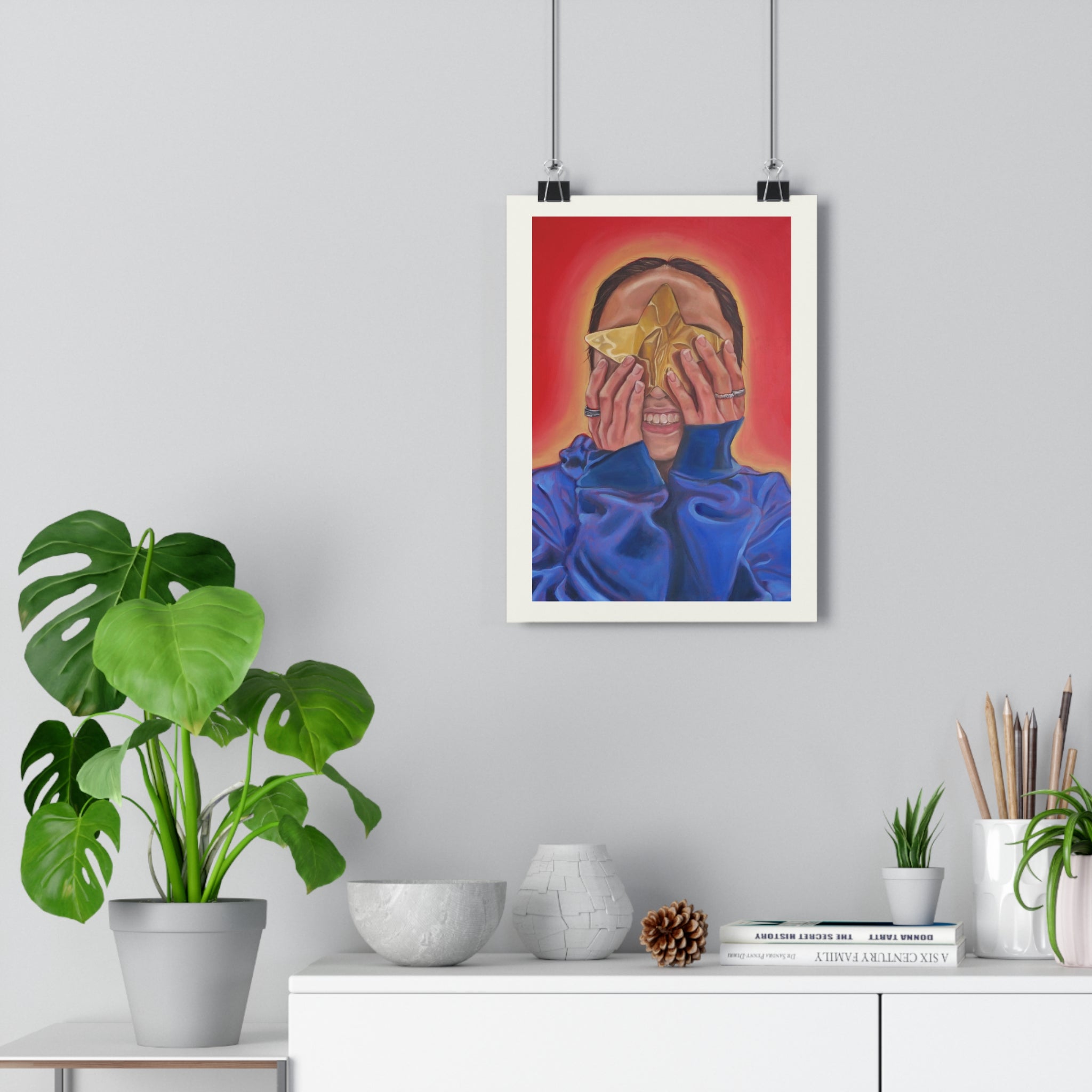 "Gold Star" Print