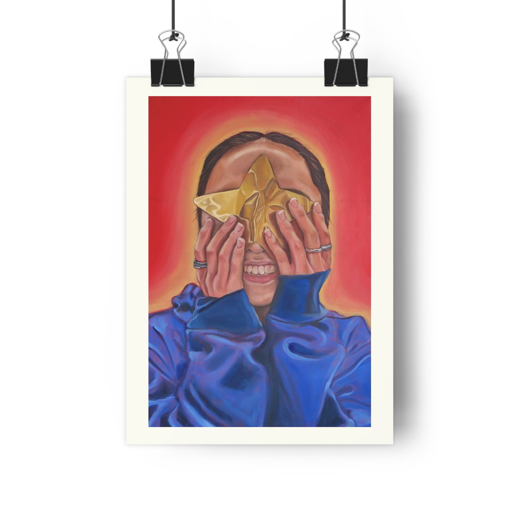 "Gold Star" Print